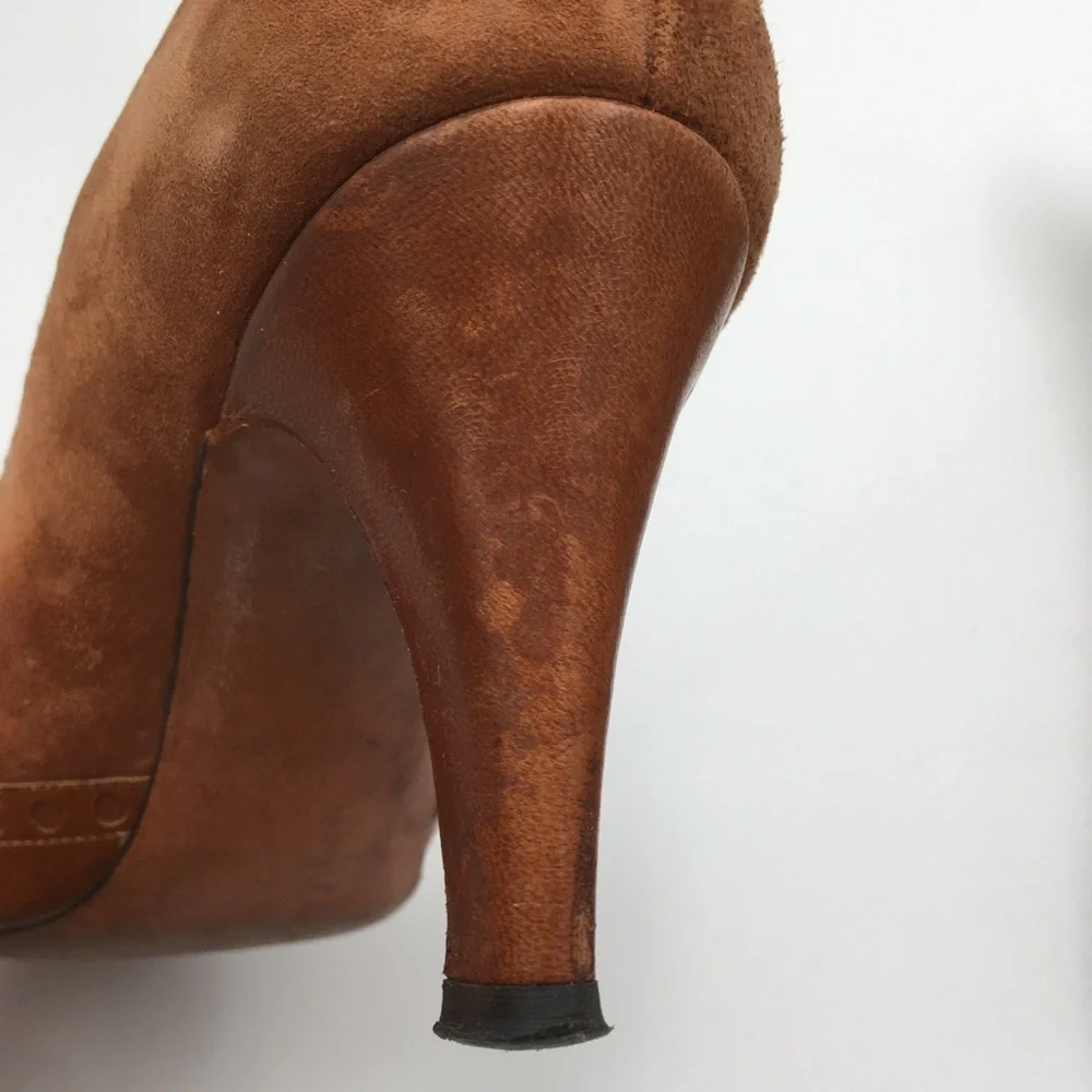 Vintage Stanley Philipson Leather Suede‎ Heels